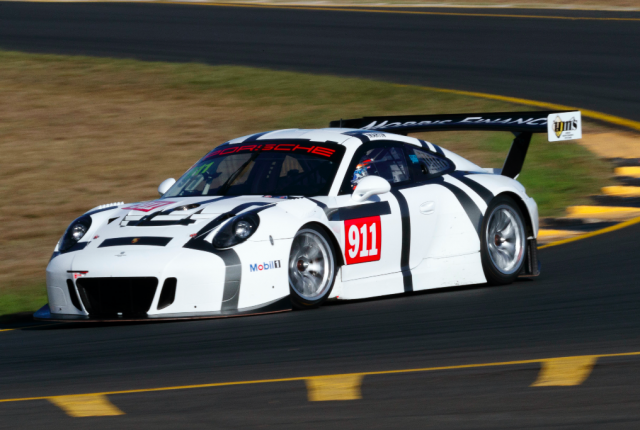 The GT3 R in action at Rennsport