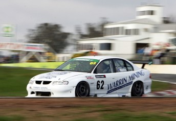 Adam Wallis leads the Shannons V8 Touring Cars National Series ahead of the Sandown this wee