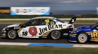 Jonathon Webb drove with Jim Beam Racing at Phillip Island and Bathurst with Warren Luff, finishing with a best result of sixth at L&H 500
