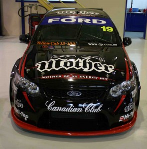 The new livery on the #19 Webb Falcon