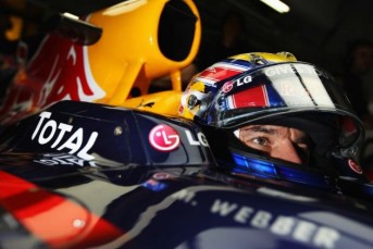 Australian Mark Webber in his Red Bull Racing RB6