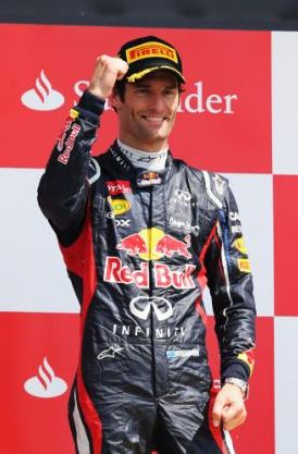 Mark Webber took his second win of 2012 at Silverstone last weekend