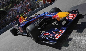 Mark Webber has taken pole for the Monaco Grand Prix
