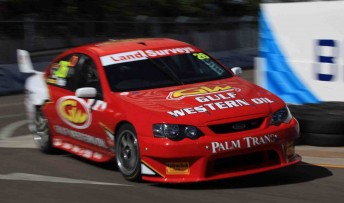 thumb Jonathon Webb in the MW Motorsport Falcon BF that he steered to victory in last year