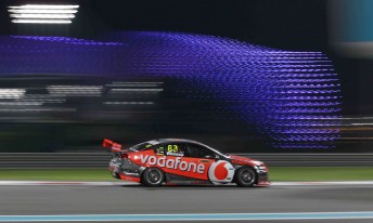 thumb Jamie Whincup at the Yas Marina Circuit in Abu Dhabi