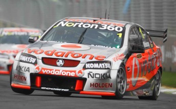 Jamie Whincup in his #1 TeamVodafone Holden Commodore VE – the best V8 he says he