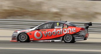 Jamie Whincup on his way to his third-straight win for 2010
