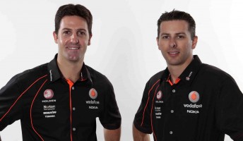 thumb Jamie Whincup and Steve Owen will team up later this year in the #1 TeamVodafone Commodore VE