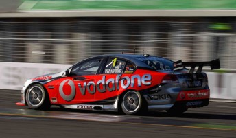 Jamie Whincup has scored pole for Race 7 at Hamilton