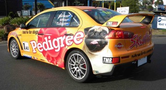 Pedigree is the major sponsor the the #1 entry this weekend