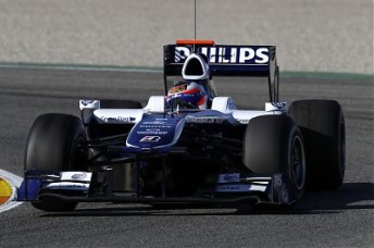 Rubens Barricehllo turned his first laps with his new team – Williams