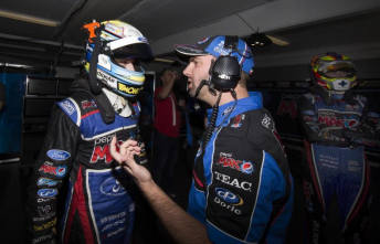 Winterbottom with engineer Grant McPherson