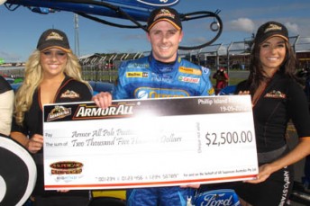 thumb Mark Winterbottom will start from pole in race 10 at Phillip Island