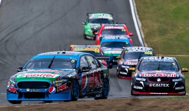 Winterbottom drove away from Whincup to secure the Race 8 win