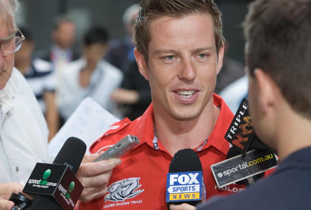 Toll Holden Racing Team's James Courtney