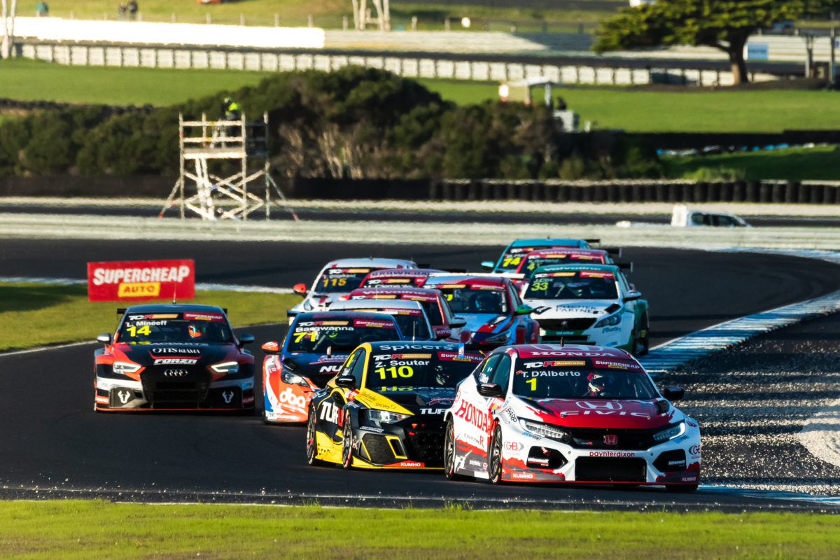 The SpeedSeries is at Phillip Island. Picture: Supercheap Auto TCR Australia Series