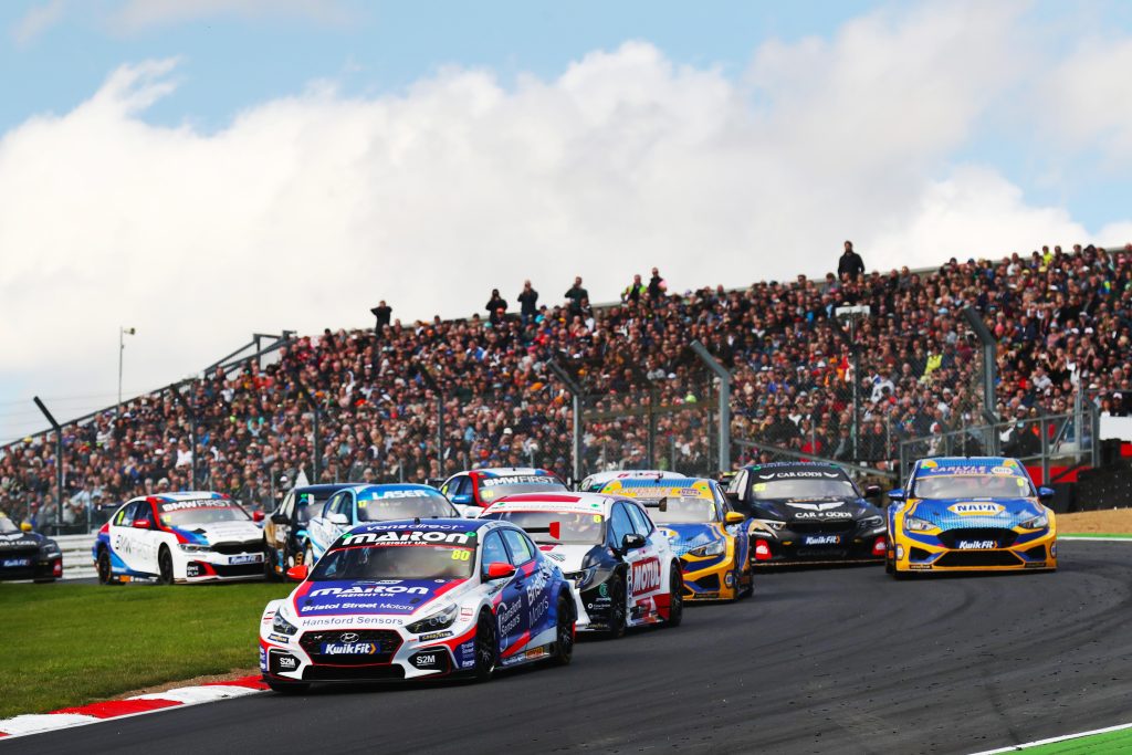 The British Touring Car Championship has been hybrid-powered for several years now. Image: Supplied