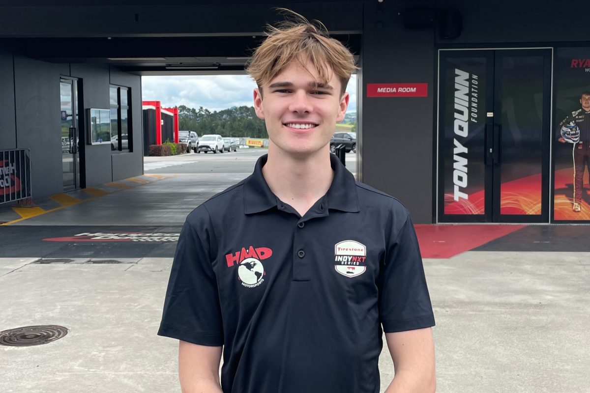 Callum Hedge will race in Indy NXT in 2024. Image: Supplied