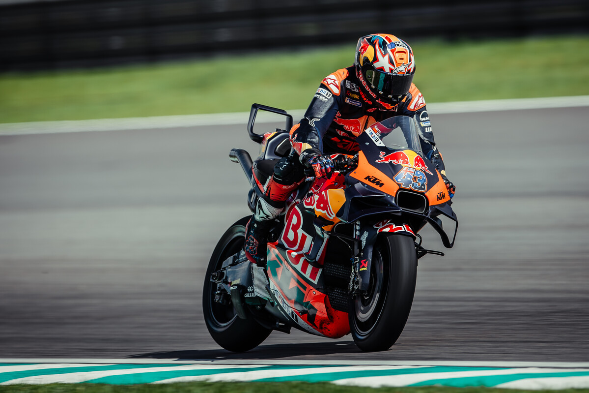 Jack Miller finished eighth in the Malaysian MotoGP Grand Prix. Image: Supplied