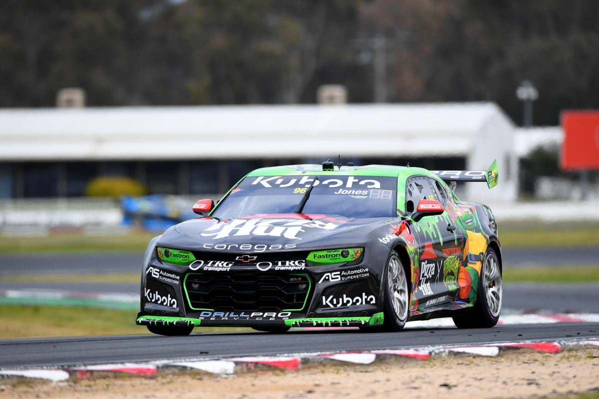 Supercars steering rack testing was undertaken at Winton in the past 24 hours. Image: Russell Colvin