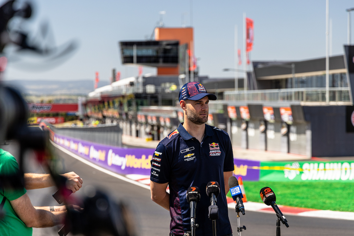 Shane van Gisbergen had been one of the leading figures in the Supercars drivers' association. Image: InSyde Media