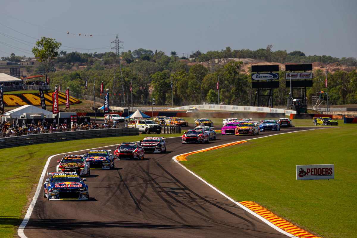 Hidden Valley is one of the circuits hosting fully time-certain Supercars races in 2024. Image: InSyde Media