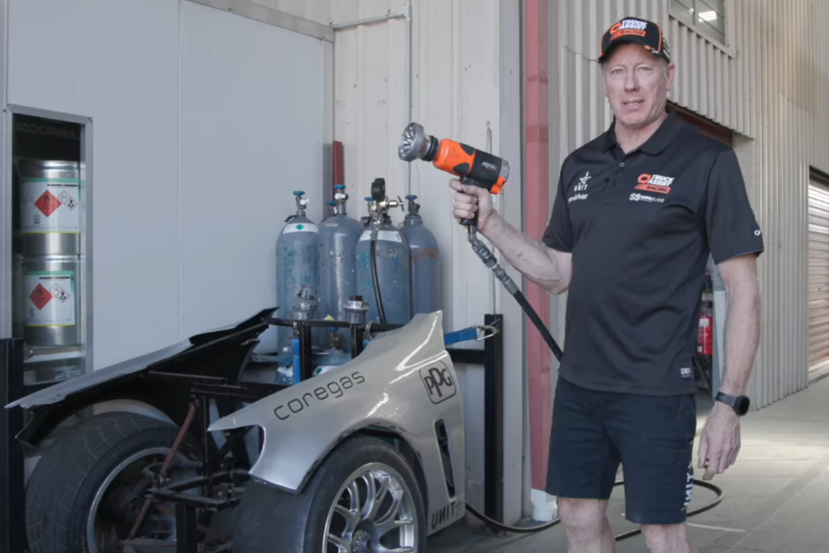 Paul Forgie explains why Matt Stone Racing is replacing this static pit stop rig