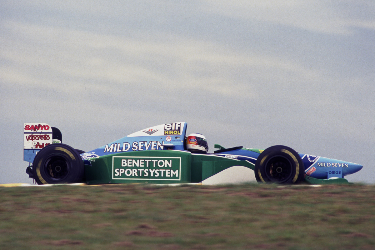 Michael Schumacher had traction control in his Benetton in 1994. Image: Photo4 / XPB Images
