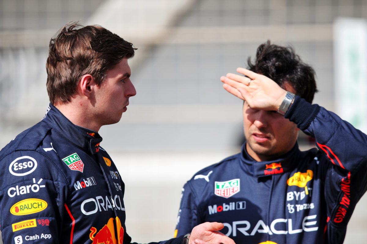 Sergio Perez is hoping he won't be blinded by Red Bull team-mate Max Verstappen this season