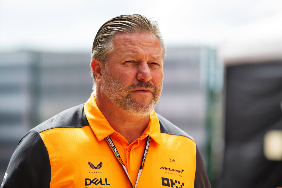 Zak Brown has confirmed McLaren is now 'cash-flow positive'