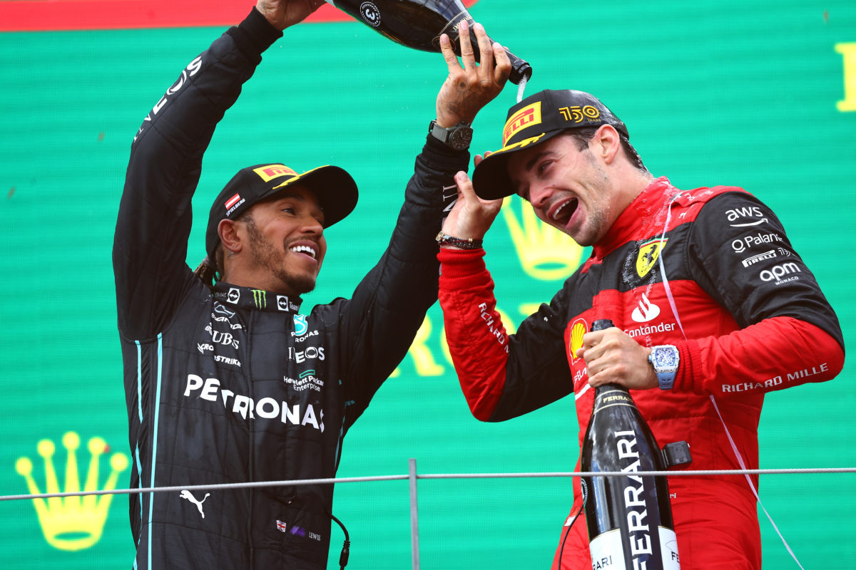 Charles Leclerc feels Lewis Hamilton will be in title contention again