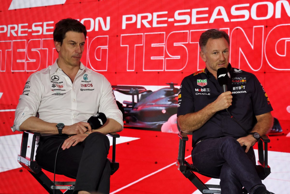 Christian Horner and Toto Wolff are on the same page re F1 testing