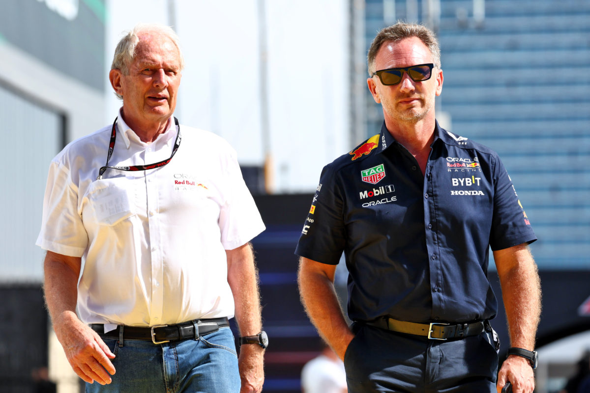 There has been speculation of late regarding a power struggle between Christian Horner and Helmut Marko