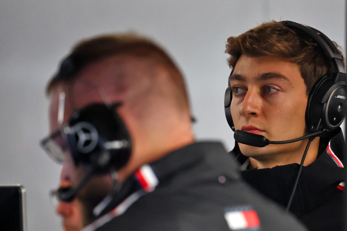 As far as George Russell is concerned, this year's drivers' championship is a write-off