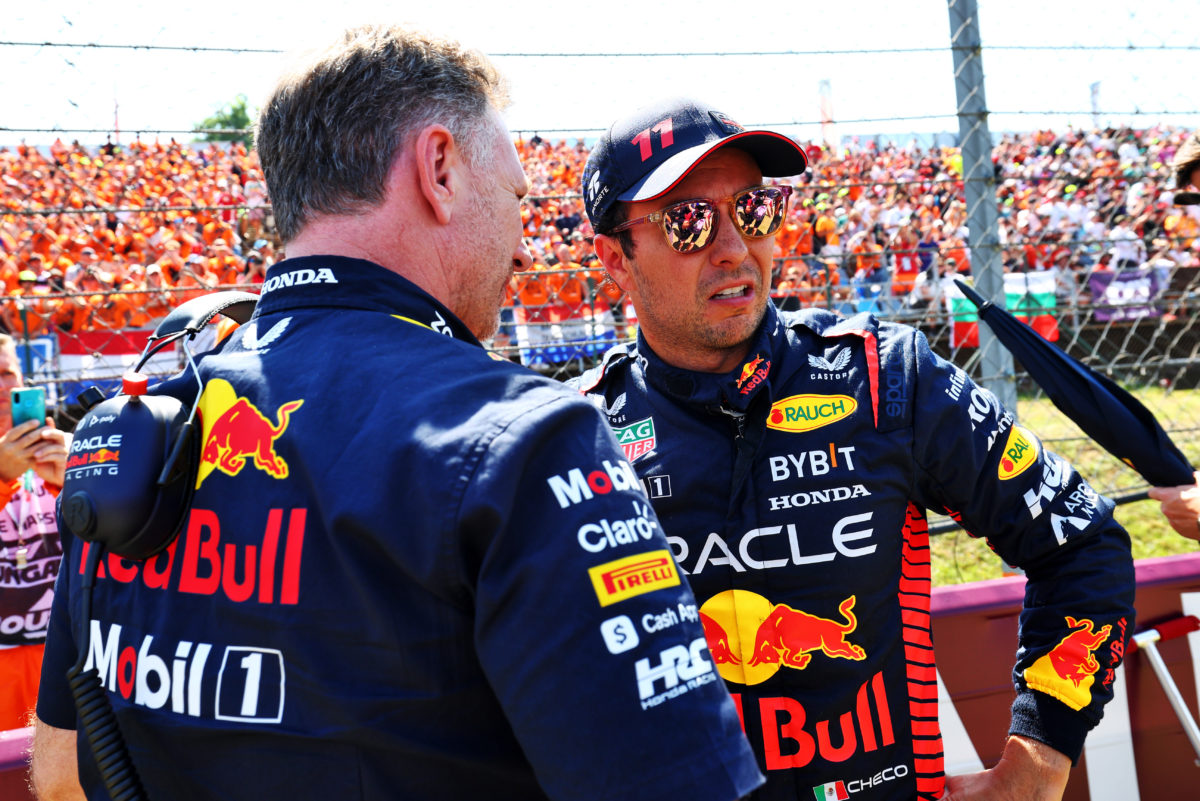 Christian Horner is desperate for Sergio Perez to finish second in the drivers' championship