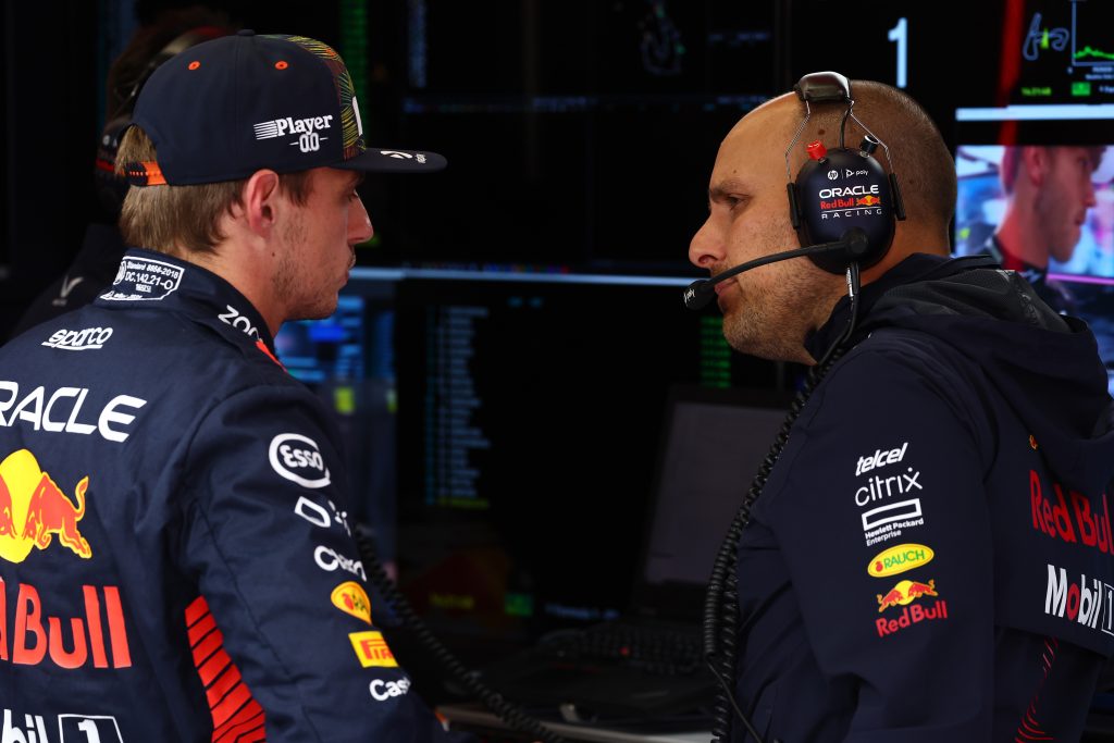 Max Verstappen has developed a close relationship with race engineer Gianpiero Lambiase over the years