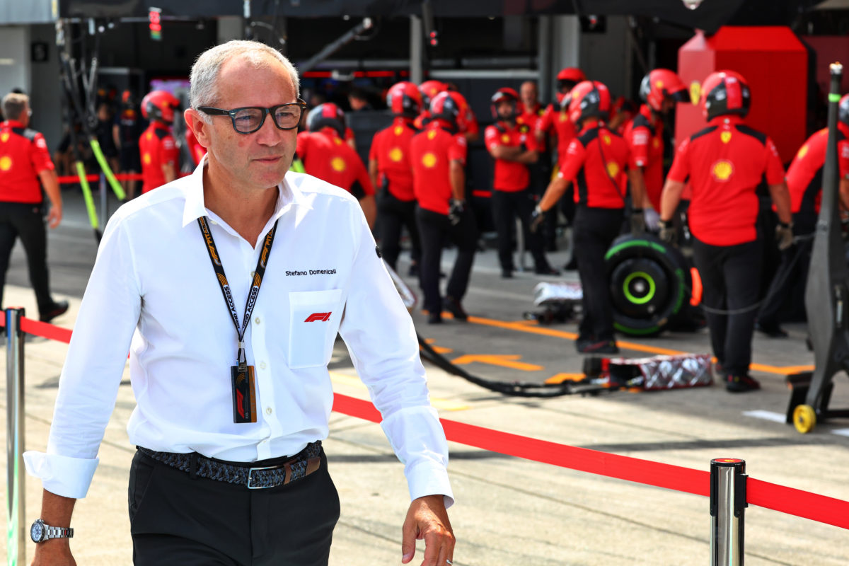 F1 CEO Stefano Domenicali has not dismissed the notion of two tyre manufacturers in the future