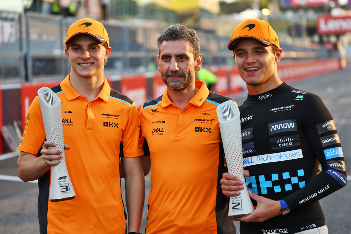 McLaren boss Andrea Stella feels Oscar Piastri has raised the bar inside his team