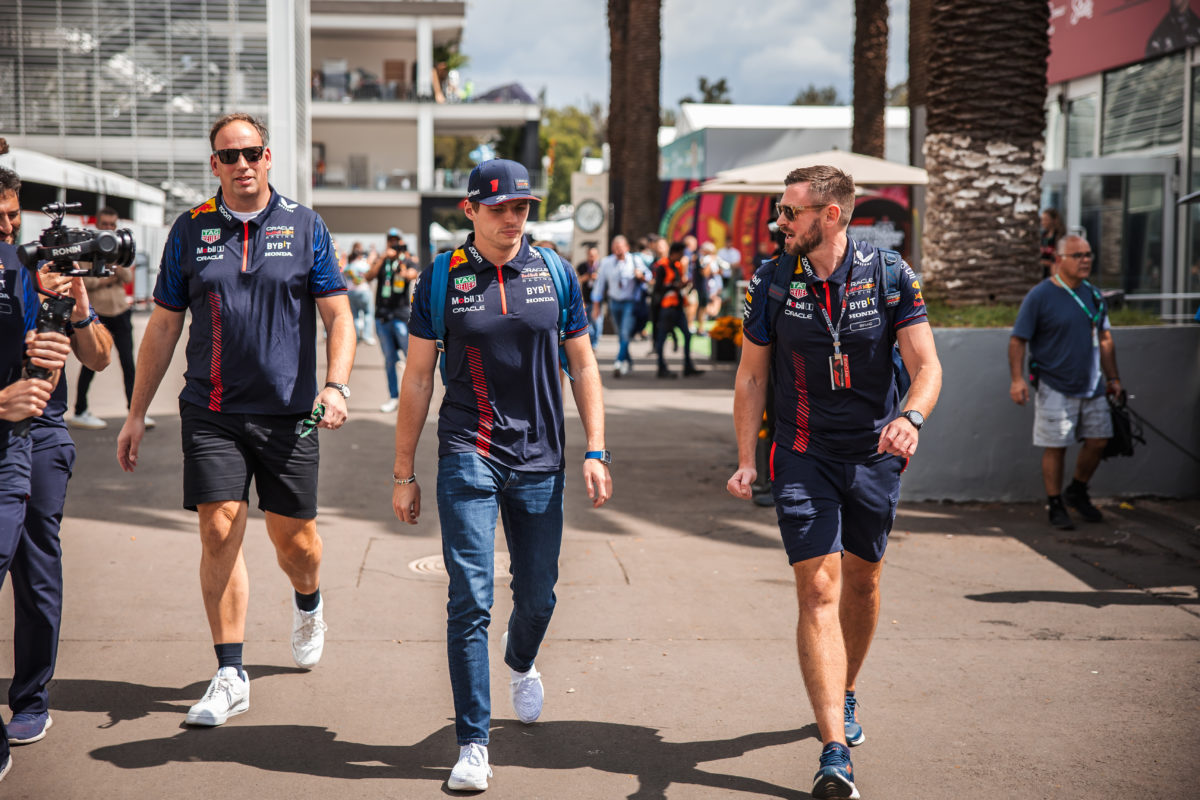 Max Verstappen has extra security with him for the Mexico City GP