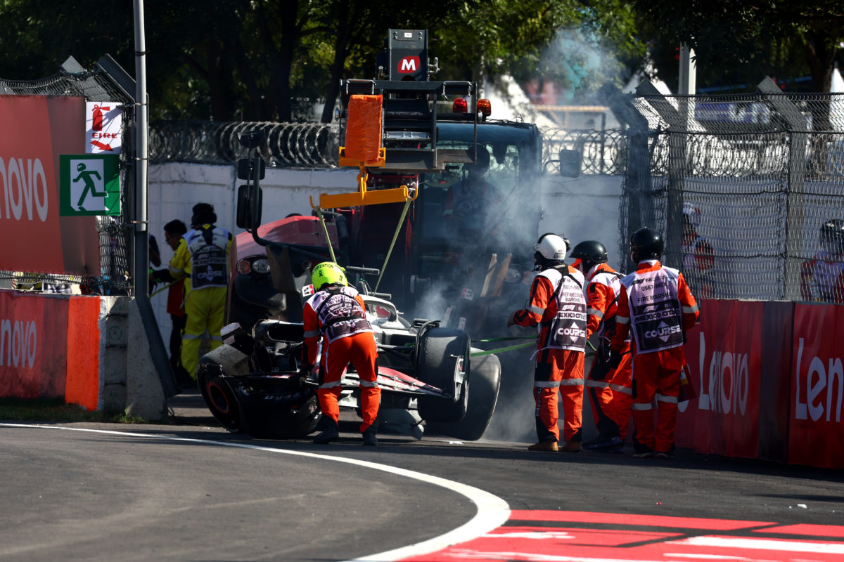 The red flag for Kevin Magnussen's aided a number of drivers, including Lewis Hamilton