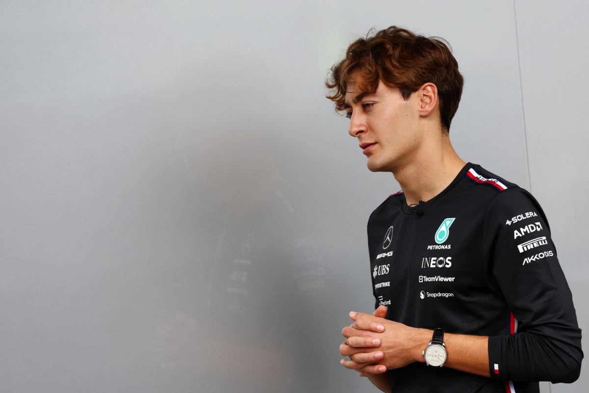 George Russell was left perplexed by Mercedes' performance in São Paulo