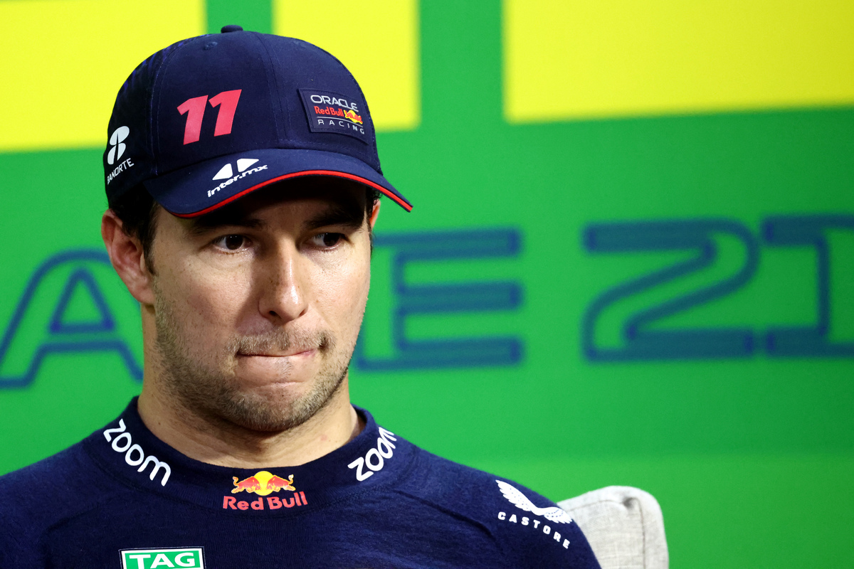Helmut Marko suggests Sergio Perez 'surviving' as Max Verstappen's team-mate for three years is an achievement. Image: Batchelor / XPB Images