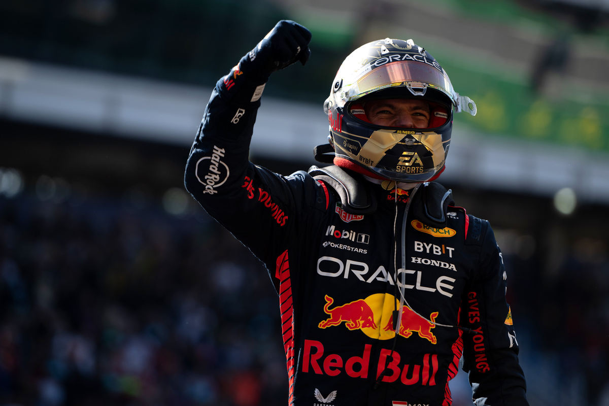 Max Verstappen has broken a 71-year-old record as he enjoys the most dominant season ever seen in F1: Price / XPB Images