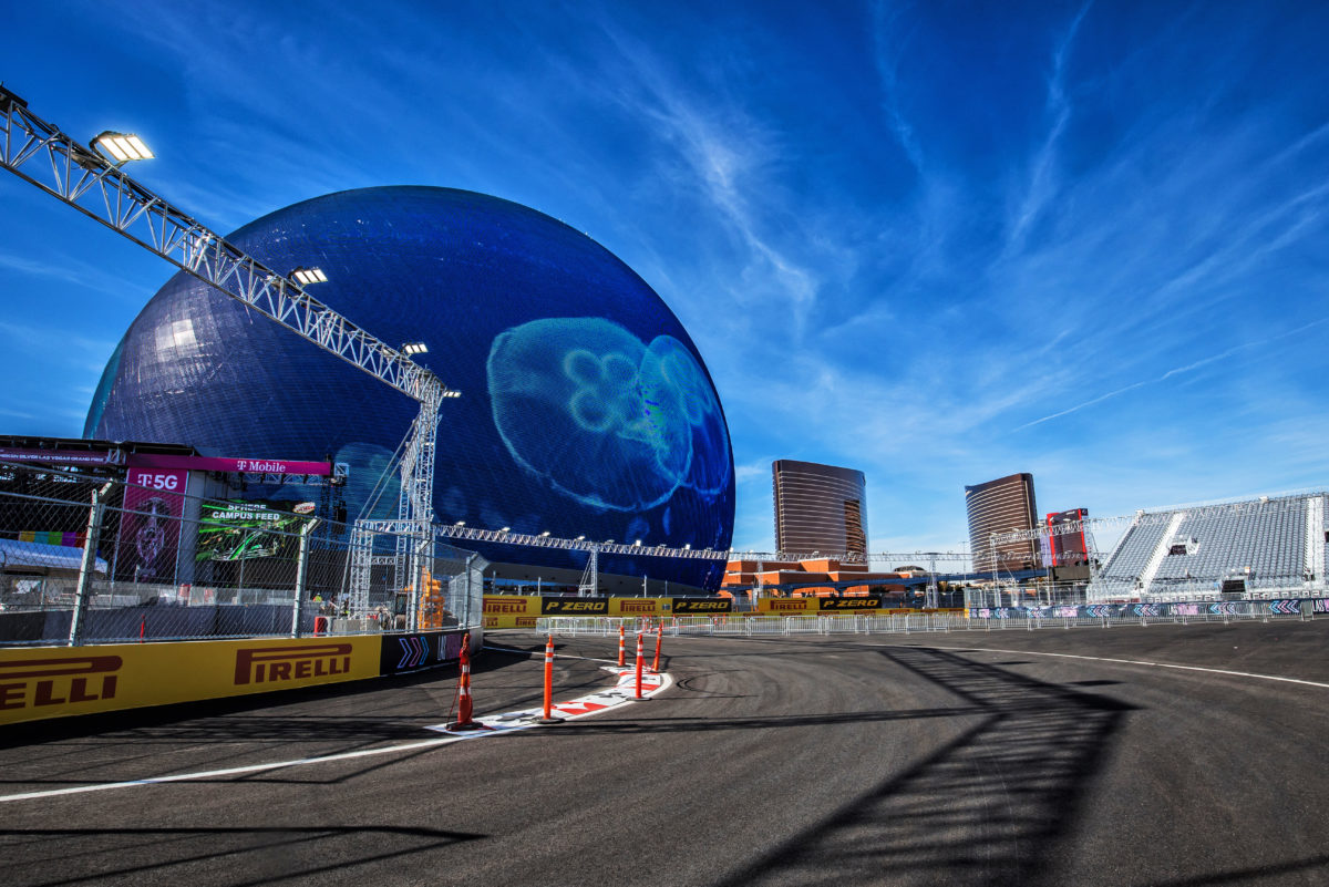 The Las Vegas Sphere will be a highlight of the grand prix but may prove distracting for the drivers