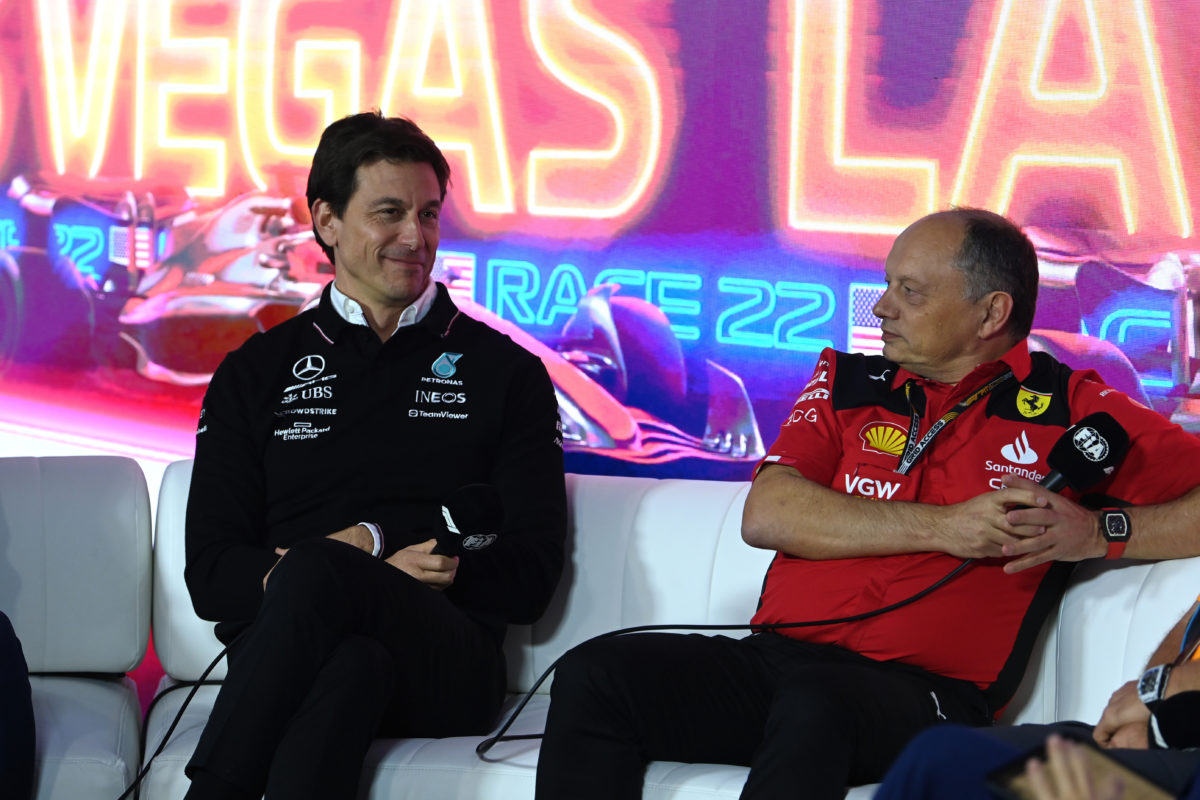 Toto Wolff and Fred Vasseur have been formally warned by the FIA for language used during a press conference