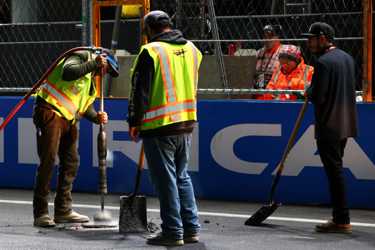 F1 was thrown into chaos on the opening night of the Las Vegas GP