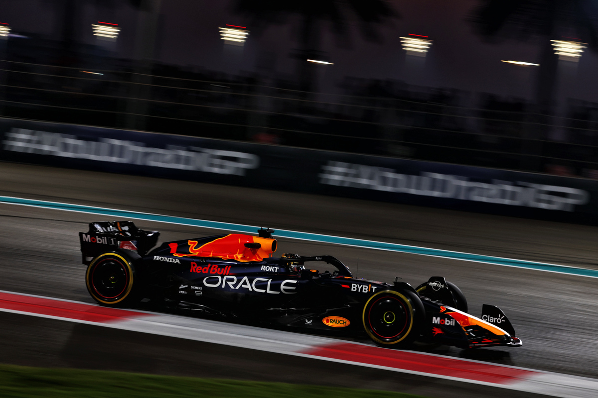 Max Verstappen claimed pole for the Abu Dhabi Grand Prix. Image: Charniaux / XPB Images