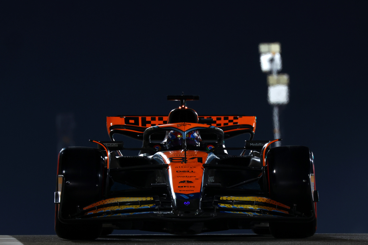 A trademark weekend from Oscar Piastri will see him line up third in Abu Dhabi. Image: Coates / XPB Images