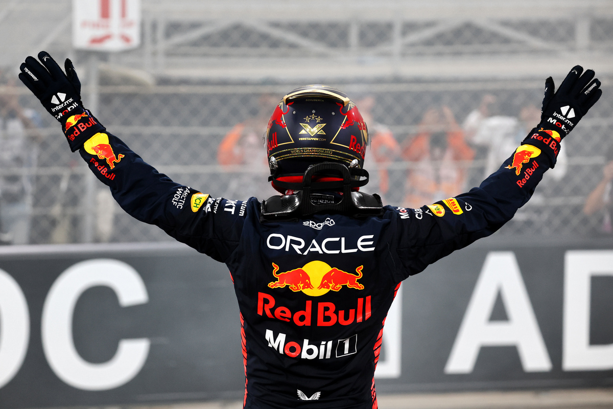 Max Verstappen surpassed 1000 laps led in a season in Abu Dhabi. Image: Batchelor / XPB Images