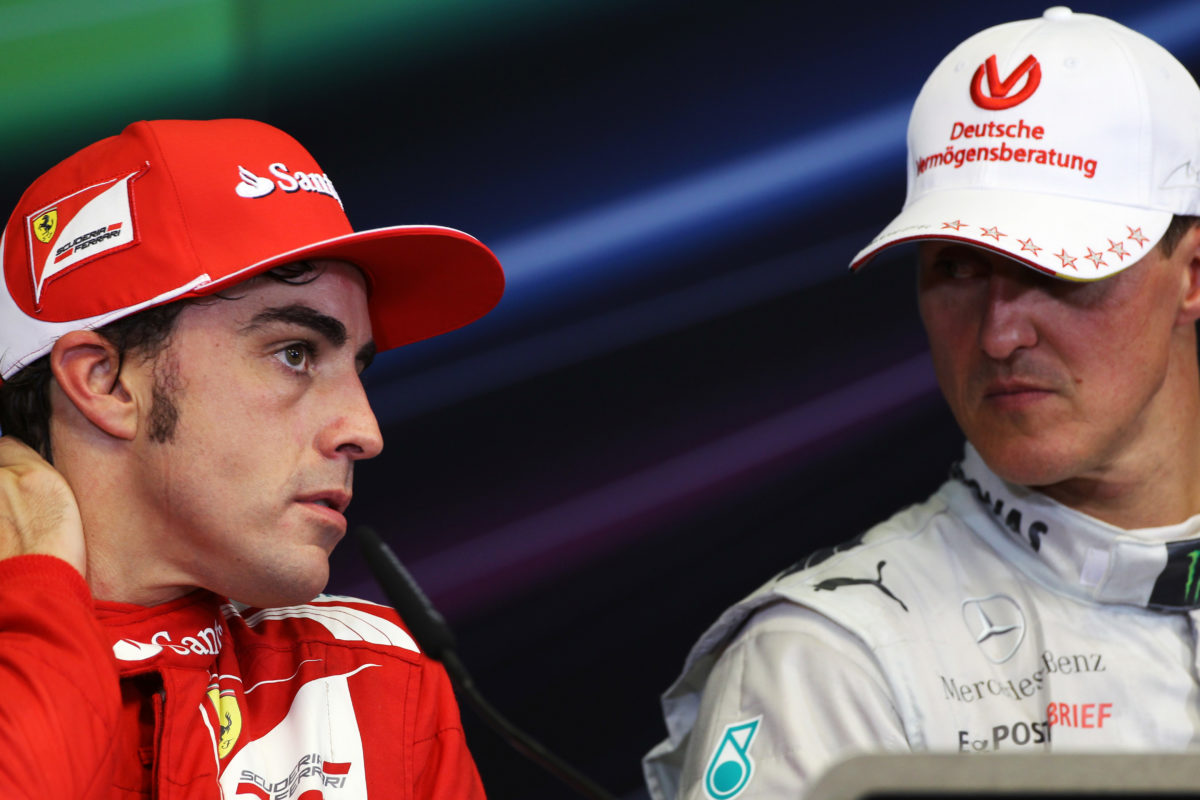 Fernando Alonso feels Max Verstappen cannot yet be compared to Michael Schumacher